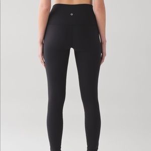 Lululemon wunder under reversible leggings